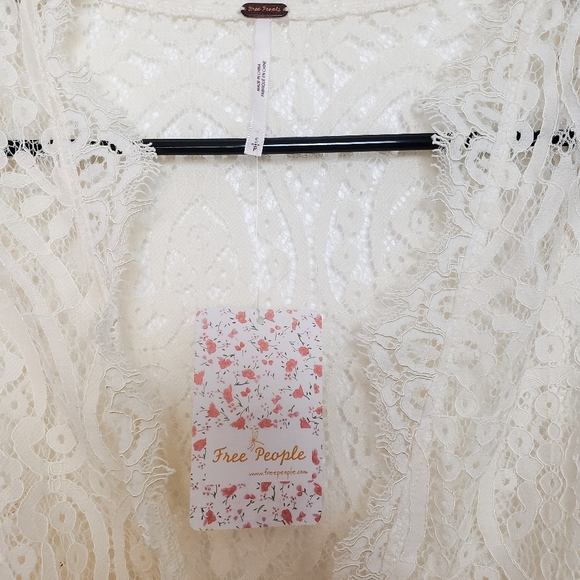 Free People Heart in Two Ivory Lace Dress - Picture 4 of 5